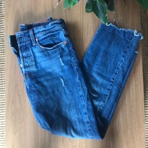 Levi’s Wedgie Straight Leg Jeans